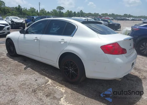 2011 Infiniti G37X z USA, uszkodzony, nr VIN JN1CV6ARXBM351527
